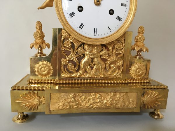 Empire pendule, Diane, godin van de jacht - Afbeelding 4