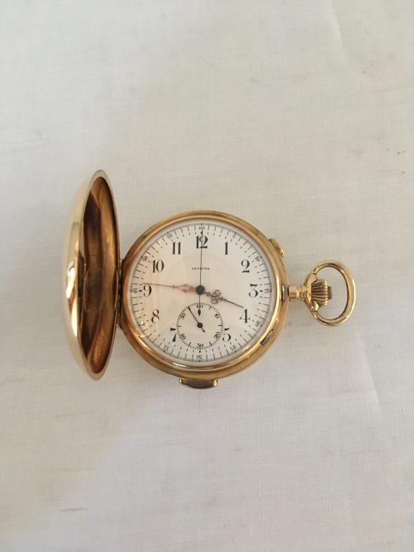INVICTA  Savonet heren zakhorloge met kwartierslagwerk  en chronograaf