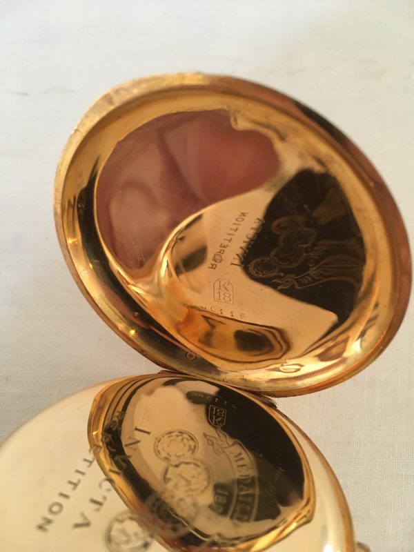 INVICTA  Savonet heren zakhorloge met kwartierslagwerk  en chronograaf - Afbeelding 7