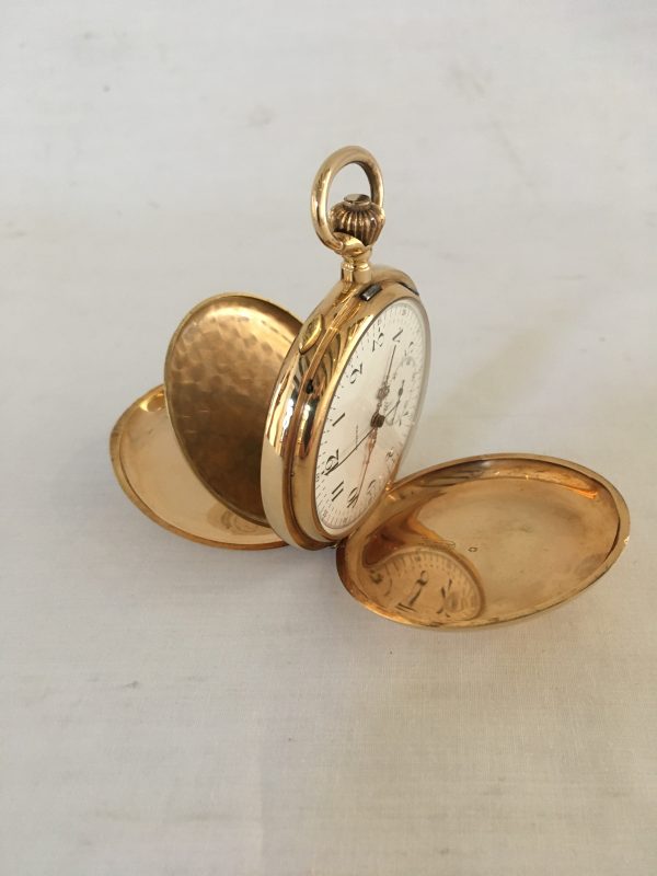 INVICTA  Savonet heren zakhorloge met kwartierslagwerk  en chronograaf - Afbeelding 6